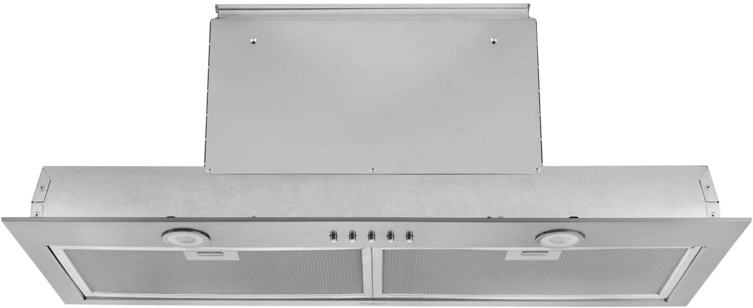 image:imageBroan NuTone BroanNuTone BBN1303SS Custom Built Insert with 2Speed Exhaust Fan and Light 300 Max Blower CFM Stainless Steel 30Inch Range Hood Power Pack24Inch