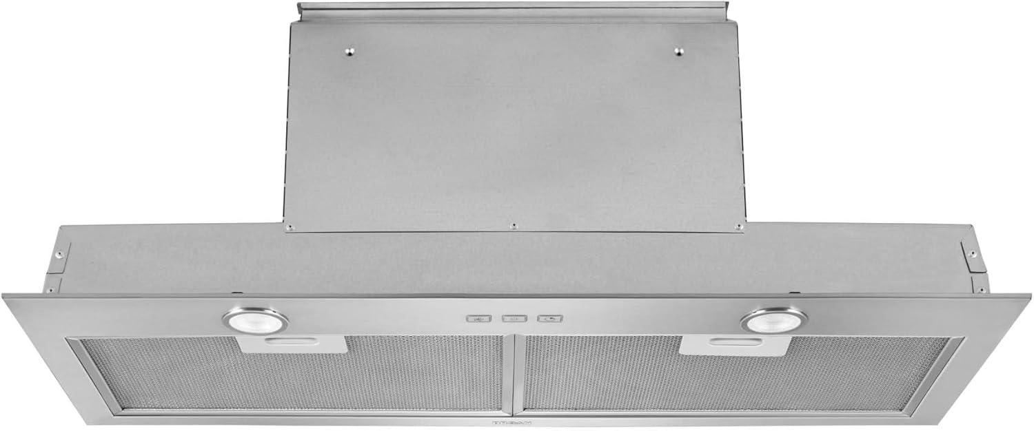 image:imageBroan NuTone BroanNuTone BBN1303SS Custom Built Insert with 2Speed Exhaust Fan and Light 300 Max Blower CFM Stainless Steel 30Inch Range Hood Power Pack30Inch