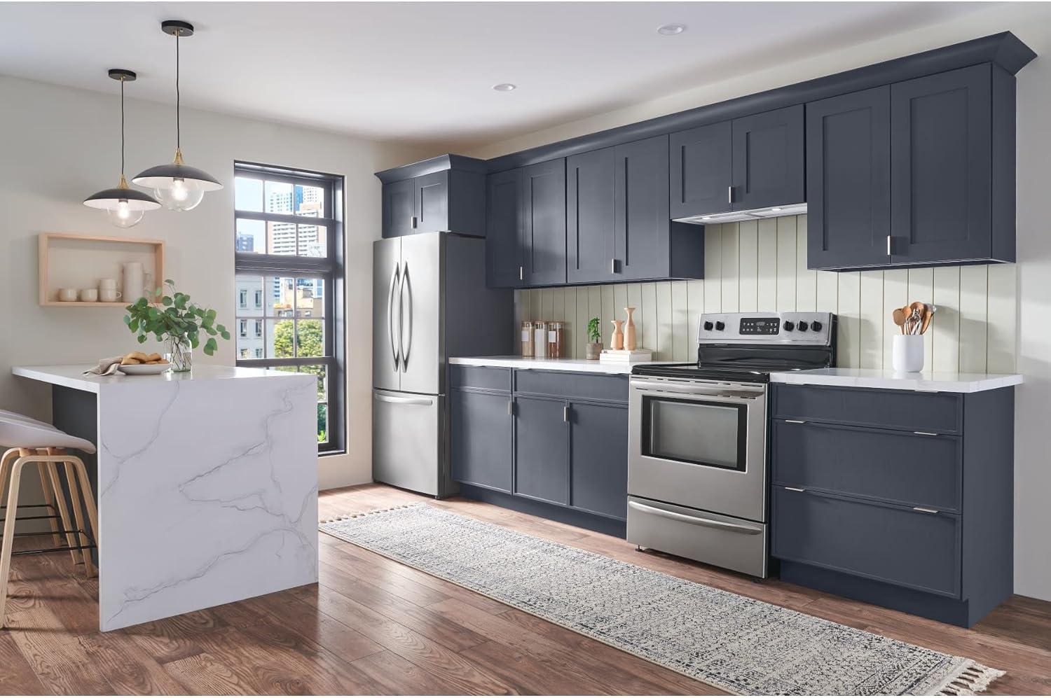 image:imageBroan NuTone BroanNuTone BBN1303SS Custom Built Insert with 2Speed Exhaust Fan and Light 300 Max Blower CFM Stainless Steel 30Inch Range Hood Power Pack24Inch