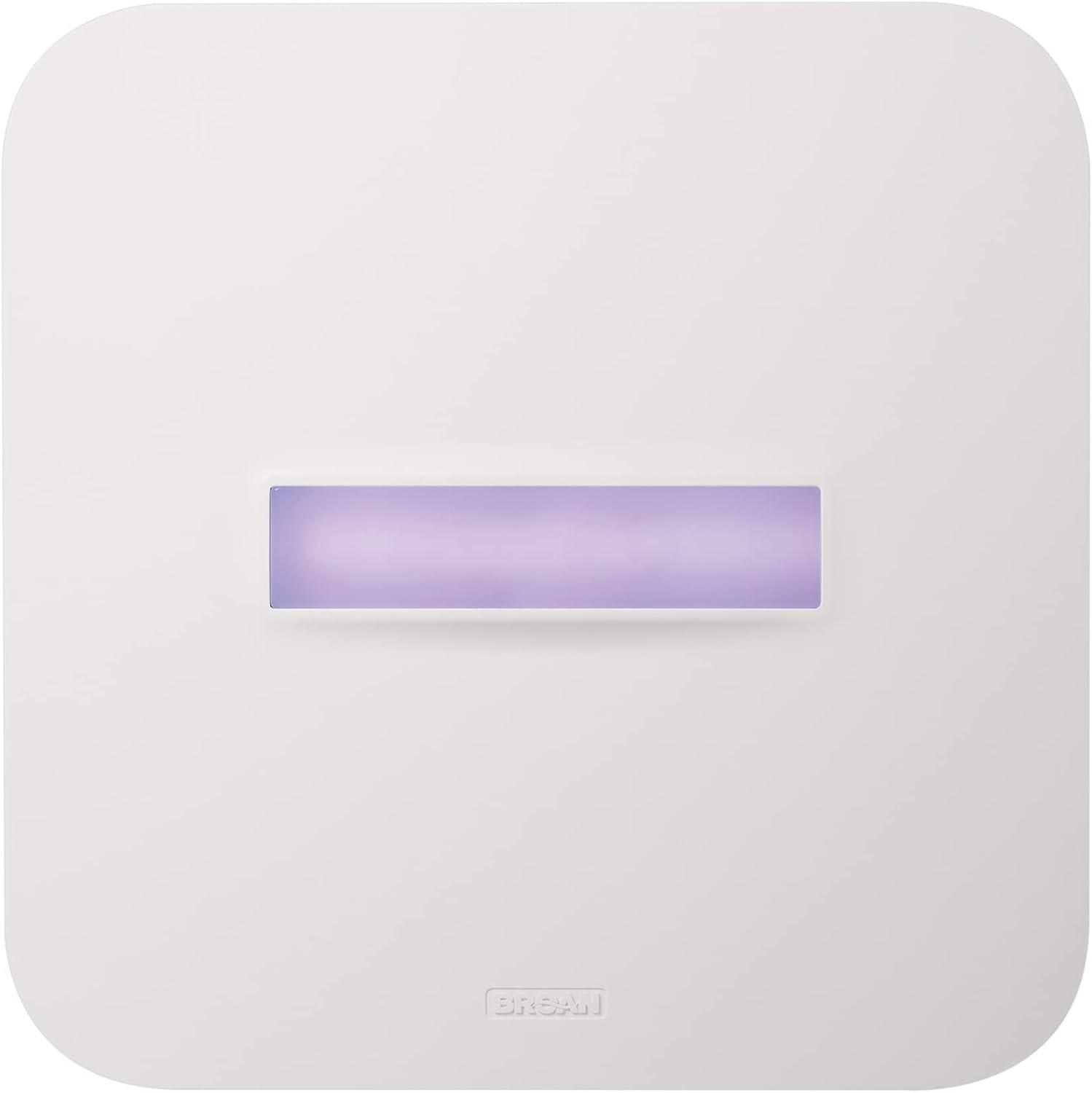 image:imageBroanNuTone AR110LKVV SurfaceShield Vital Vio Powered Exhaust Vent LED White Light amp Violet Light 110 CFM WhiteLight