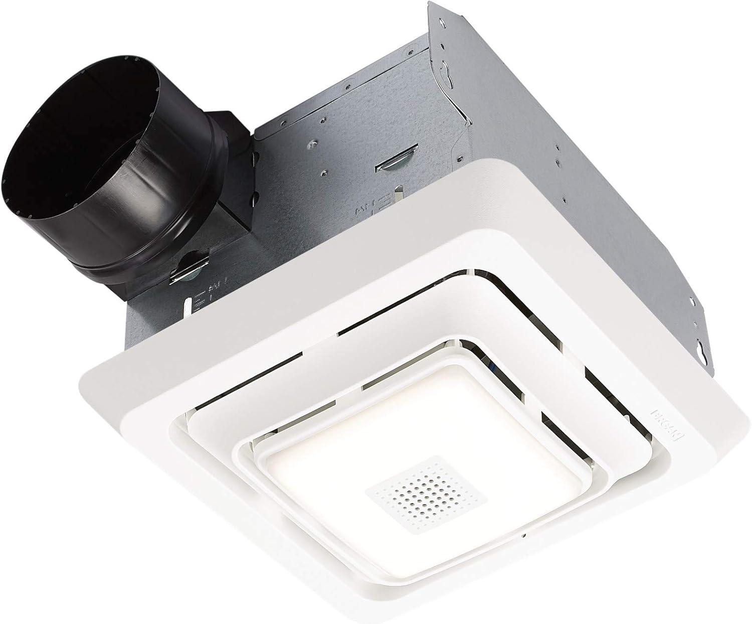 image:imageBroanNuTone Roomside Series Bluetooth Speaker Bathroom Exhaust Fan with LED Light 70 CFM 2 Sones ENERGY STARBluetooth Speaker