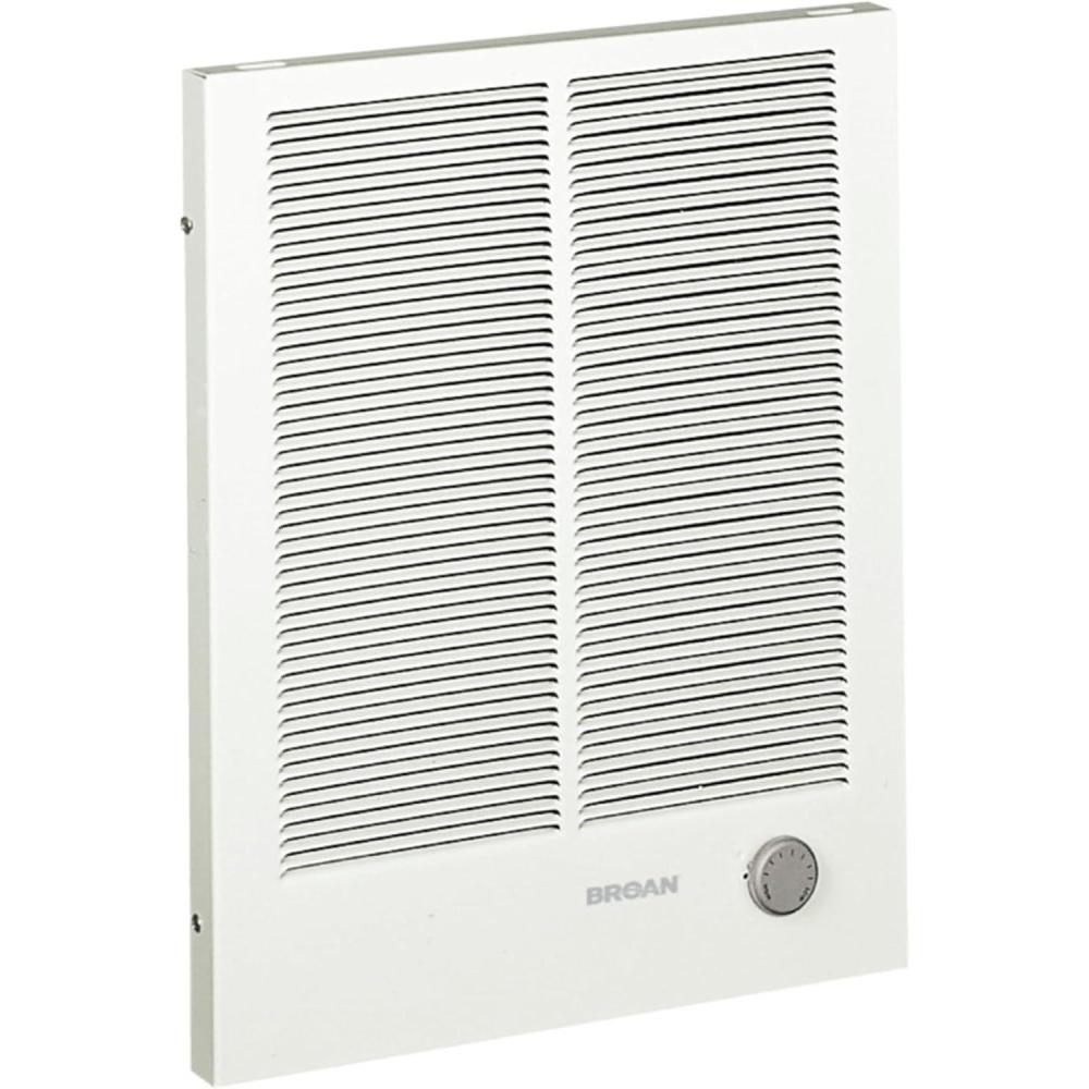 image:imageBroanNuTone 194 High Capacity Wall Heater White Painted Grille 30001500 Watt 240 VAC Covers 300 sq ft at Factory Wired Voltage30001500 Watt