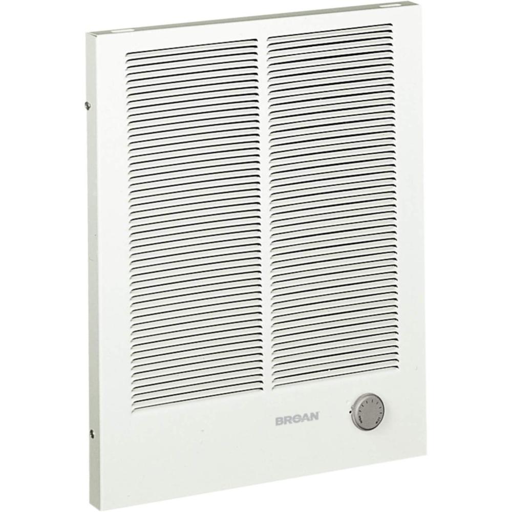 image:imageBroanNuTone 194 High Capacity Wall Heater White Painted Grille 30001500 Watt 240 VAC Covers 300 sq ft at Factory Wired Voltage40002000 Watt