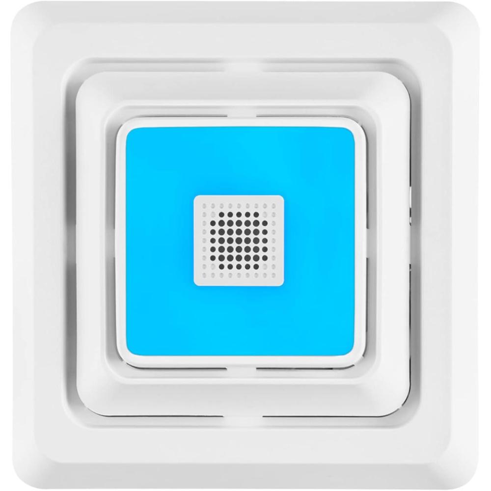 image:imageBroanNuTone FG800RGBS Genuine Replacement Cover Bath Fan Not Included with ChromaComfort LED Light and Sensonic Bluetooth Speaker Fits Select Bathroom Fan ModelsBluetooth LED CoverGrille