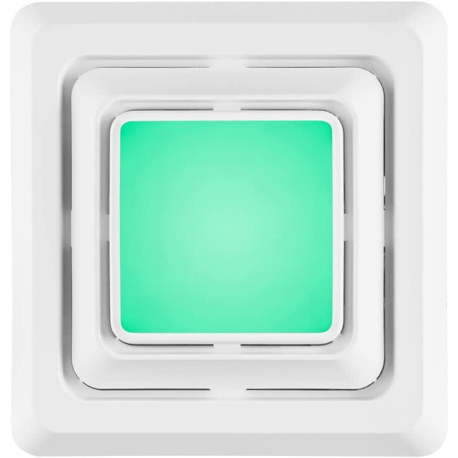 image:imageBroanNuTone FG800RGBS Genuine Replacement Cover Bath Fan Not Included with ChromaComfort LED Light and Sensonic Bluetooth Speaker Fits Select Bathroom Fan ModelsLED CoverGrille