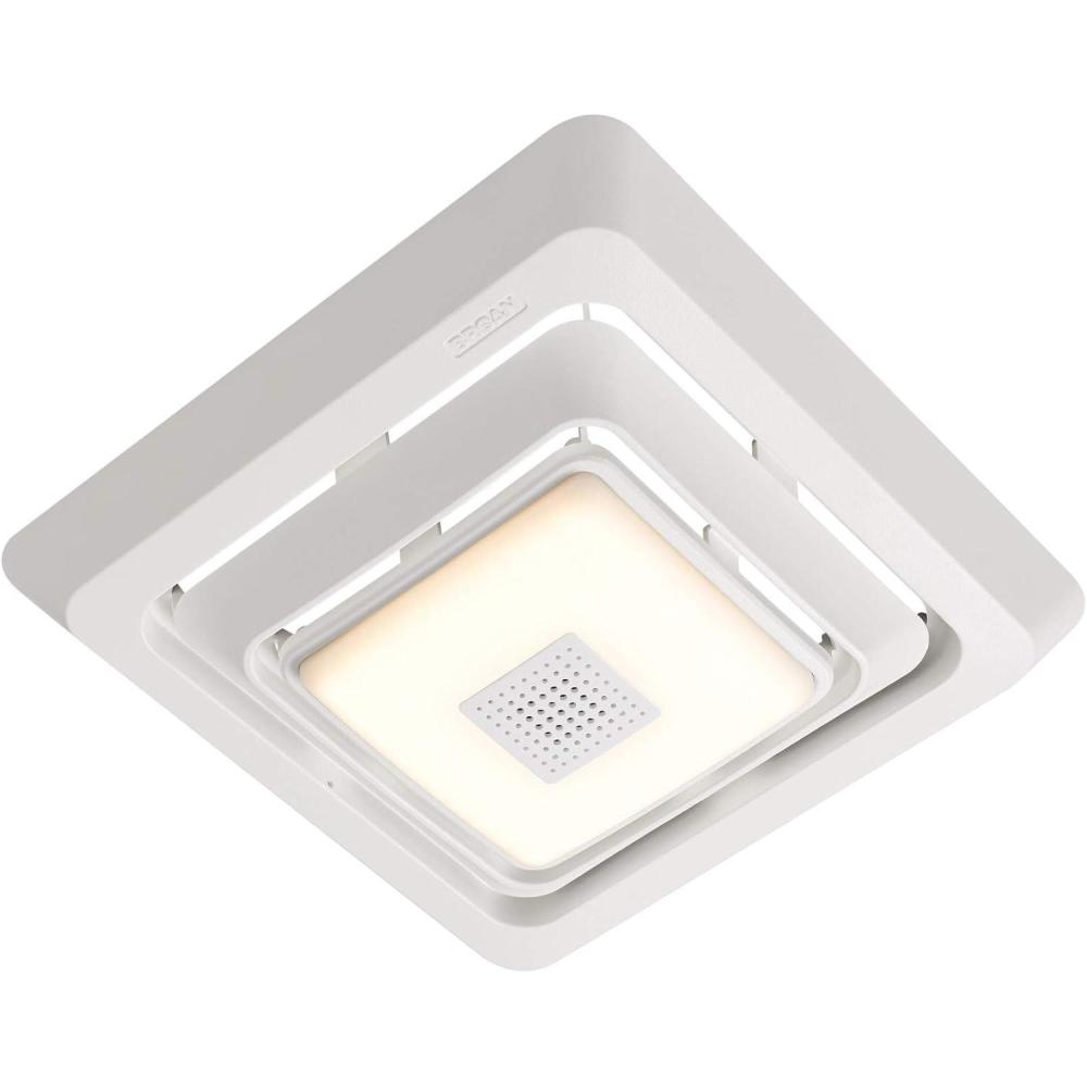 image:imageBroanNuTone FG800SPK Bluetooth Speaker Bathroom Exhaust Grille Cover with LED Light