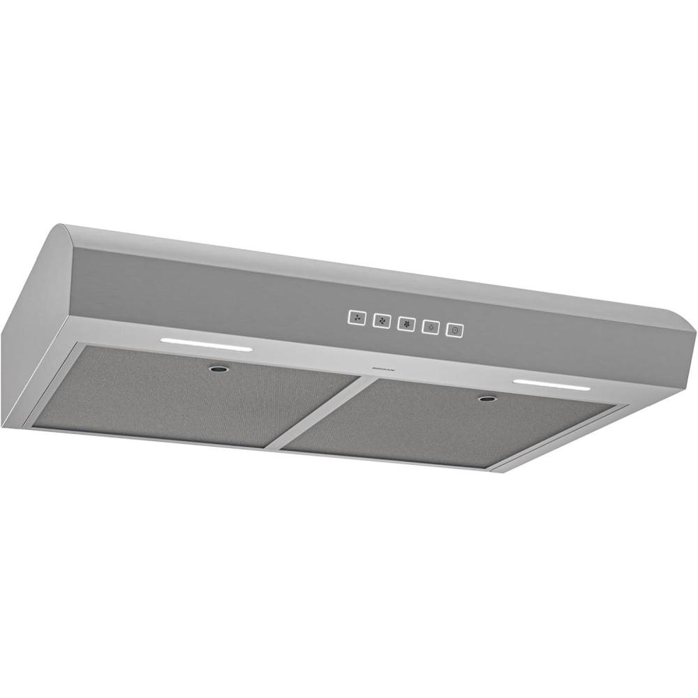 image:imageBroanNuTone MTR2303SS Mantra 30Inch 350 MAX Blower CFM 15 Sones Stainless Steel Range Hood