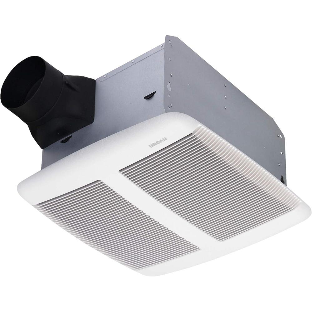 image:imageBroanNuTone SPK110 Bluetooth Speaker Ventilation Fan ENERGY STAR Certified 110 CFM 10 Sones White