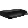 Broan-NuTone 30-Inch Black Under Cabinet Range Hood- Trusted Quiet Power with 350 CFM, 1.5 Sones for Effective Everyday Kitchen Ventilation(Black)