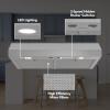Broan-NuTone 30-Inch Black Under Cabinet Range Hood- Trusted Quiet Power with 350 CFM, 1.5 Sones for Effective Everyday Kitchen Ventilation(Stainless Steel)
