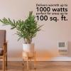 Broan-NuTone 9815WH High Capacity Wall Heater with Built-In Adjustable Thermostat, 1500W, 120/240V, White(1000W)