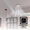 Broan-NuTone AE110LK Bathroom Exhaust Fan with Light, Easy Install, ENERGY STAR Certified, Powerful 110 CFM, Quiet 1.0 Sones, White(80 CFM)