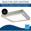 Broan-NuTone AER110LTK Energy Star Certified Bath Fan, Medium, White, Brushed Bronze, Brushed Nickel