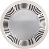 Broan-NuTone AER110SLW Energy Star Certified Bath Fan, Medium, White, 105 Sq Ft Rooms(100 CFM)