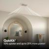 Broan-NuTone BKR60 QuickKit Ultra-Quiet Bath Fan Replacement Motor and Cover/Grille, 60 CFM, 20% more power, White(BKR60)