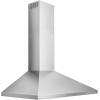 Broan-NuTone BWP2306SS Convertible Wall-Mount LED Lights Pyramidal Chimney Range Hood, 630 MAX Blower CFM, 30-Inch, Stainless Steel(630 CFM)