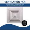 Broan-NuTone Bathroom Exhaust Fan – Easy Retrofit Without Attic Access, Ultra Quiet 0.9 Sones, Effective Ventilation at 60 CFM ENERGY STAR Certified Moisture and Odor Control(70 CFM)