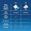 Broan-NuTone Bathroom Exhaust Fan – Easy Retrofit Without Attic Access, Ultra Quiet 0.9 Sones, Effective Ventilation at 60 CFM ENERGY STAR Certified Moisture and Odor Control(50 CFM Cleancover Grill)