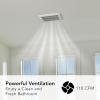 Broan-NuTone Bathroom Exhaust Fan, Easy Install, Powerful 110 CFM, Quiet 1.0 Sones, Energy Star(110 CFM)