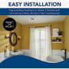 Broan-NuTone FG600S LED Lighted Grille Upgrade for Bathroom Ventilation Fans, Easy Installation , DIY, White, Square(11 3/8 in W x 12 in L)
