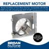 Broan-NuTone RE70BN 70 CFM Bathroom Exhaust Fan Replacement Motor Kit, Easy DIY Replacement Motor Kit for 70 CFM and 50 CFM Bath Fans, White(50 CFM Motor Kit – Legacy)