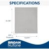 Broan-NuTone Replacement Micro Mesh Aluminum Grease Filters (C2) for 30-in Broan and NuTone Range Hoods, (2-Pack)