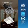 Broan-NuTone® Roomside Series Bluetooth Speaker Bathroom Exhaust Fan with LED Light, 70 CFM 2 Sones, ENERGY STAR(Bluetooth Speaker)