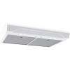 Alta 30-Inch 350 MAX Blower CFM 1.5 Sones Stainless Steel Range Hood(White)