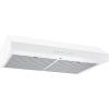 Broan-NuTone BCSQ130SS Three-Speed Glacier Under-Cabinet Range Hood with LED Lights ADA Capable, 1.5 Sones, 375 Max Blower CFM, 30-Inch, Stainless Steel(Black Stainless)