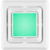 Broan-NuTone FG800RGBS Genuine Replacement Cover (Bath Fan Not Included) with ChromaComfort LED Light and Sensonic Bluetooth Speaker, Fits Select Bathroom Fan Models(LED Cover/Grille)