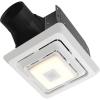 Broan-NuTone® Roomside Series Bluetooth Speaker Bathroom Exhaust Fan with LED Light, 70 CFM 2 Sones, ENERGY STAR(Bluetooth Speaker)