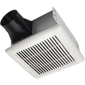Broan-NuTone AE80B Bathroom Exhaust Fan with Roomside Installation, ENERGY STAR Certified, 80 CFM, 1.5 Sones, White
