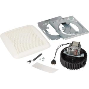 Broan-NuTone BKR60 QuickKit Ultra-Quiet Bath Fan Replacement Motor and Cover/Grille, 60 CFM, 20% more power, White(BKR60)