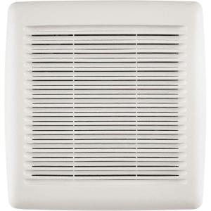 Broan-NuTone FG600S LED Lighted Grille Upgrade for Bathroom Ventilation Fans, Easy Installation , DIY, White, Square(11 3/8 in W x 12 in L)