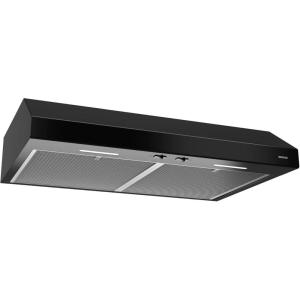 Broan-NuTone MTR1303WW Mantra 30-Inch 350 MAX Blower CFM 1.5 Sones White Range Hood(Black)