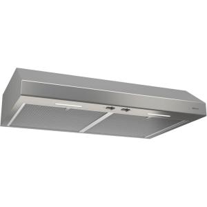 Broan-NuTone MTR1303WW Mantra 30-Inch 350 MAX Blower CFM 1.5 Sones White Range Hood(Staineless Steel)