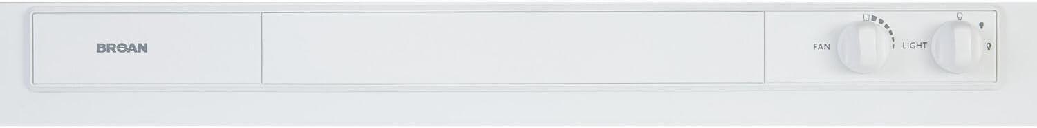 image:imageBroanNuTone 462423 24inch UnderCabinet 4Way Convertible Range Hood with InfiniteSpeed Exhaust Fan and Light BlackWhite