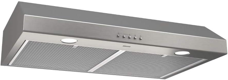 image:imageBroanNuTone BCSQ130SS ThreeSpeed Glacier UnderCabinet Range Hood with LED Lights ADA Capable amp Farberware Countertop Microwave 700 Watts