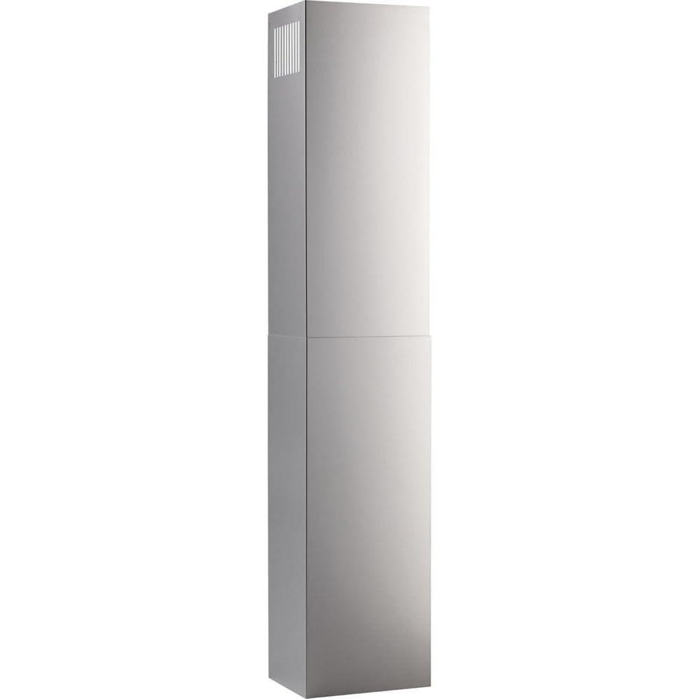 image:imageBroan FXNE58SS Optional Flue Extension for EW58 Range Hoods Ducted and NonDucted Hoods Stainless Steel For 9 10 Ceilings