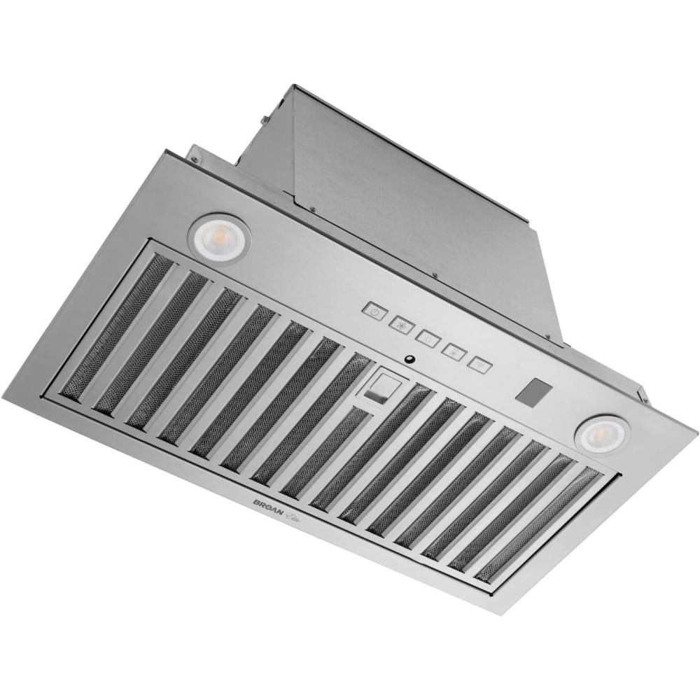 image:imageBroan NuTone 21Inch Custom Range Hood Power Pack Insert wSmartSense Auto Operation amp Voice Control Stainless Steel
