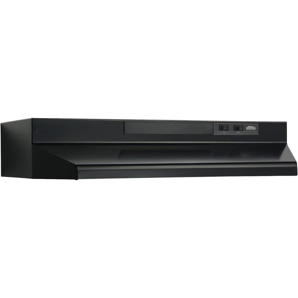 image:imageBroanNuTone 30Inch Fingerprint Resistant Convertible UnderCabinet Range Hood 230 Max Blower CFM 30 Stainless Finish with PrintGuardBlack