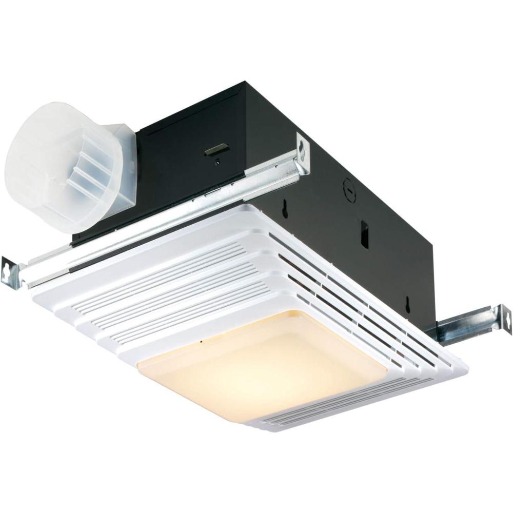 image:imageBroanNuTone 765H80LB Bathroom Exhaust Heater and Light 80 CFM 20 Sones Bath Fan White