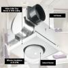 Broan® Ceiling Bathroom Exhaust Fan/Infrared Heater, 70 CFM, 250-Watt