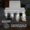 Broan NuTone® 21-Inch Custom Range Hood Power Pack Insert, w/SmartSense® Auto Operation & Voice Control, Stainless Steel