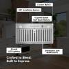 Broan NuTone® 21-Inch Custom Range Hood Power Pack Insert, w/SmartSense® Auto Operation & Voice Control, Stainless Steel