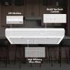 Broan NuTone Mantra 30-Inch 350 MAX Blower CFM 1.5 Sones White Range Hood