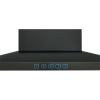 Broan-NuTone 30″ Low-Profile Pyramidal Chimney Range Hood with LED Lighting, Convertible Wall-Mount Kitchen Chimney Vent Hood, 450 Max CFM, Stainless Steel(Black Stainess Steel Legacy)