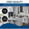 Broan-NuTone 30″ Low-Profile Pyramidal Chimney Range Hood with LED Lighting, Convertible Wall-Mount Kitchen Chimney Vent Hood, 450 Max CFM, Stainless Steel(Black Stainess Steel)