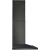 Broan-NuTone 30″ Low-Profile Pyramidal Chimney Range Hood with LED Lighting, Convertible Wall-Mount Kitchen Chimney Vent Hood, 450 Max CFM, Stainless Steel(Black Stainess Steel Legacy)