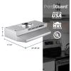 Broan-NuTone 30-Inch Fingerprint Resistant Convertible Under-Cabinet Range Hood, 230 Max Blower CFM, 30″, Stainless Finish with PrintGuard(Stainless Finish)